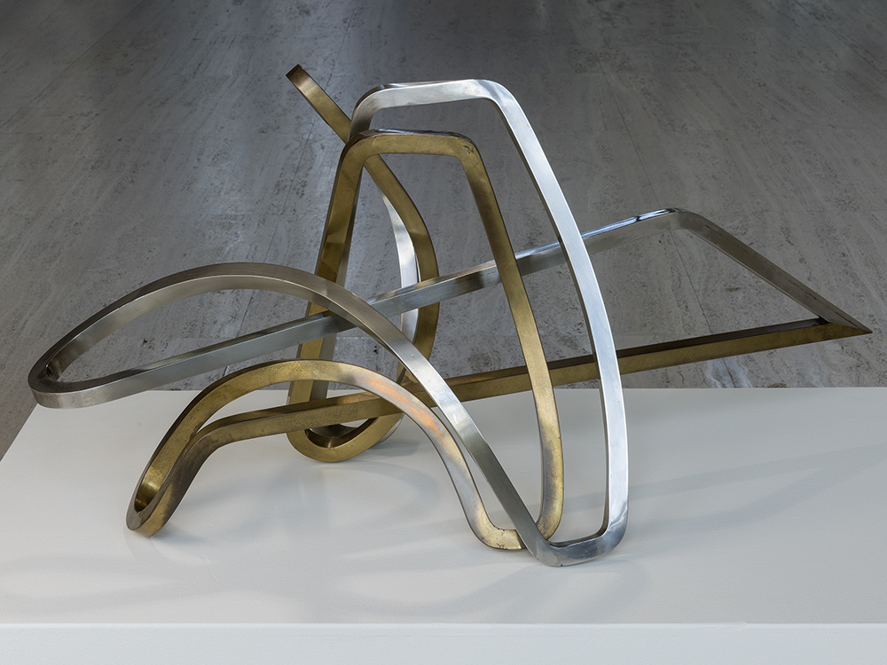 "Composition 19" (1961), a steel and brass sculpture by Mary Callery.